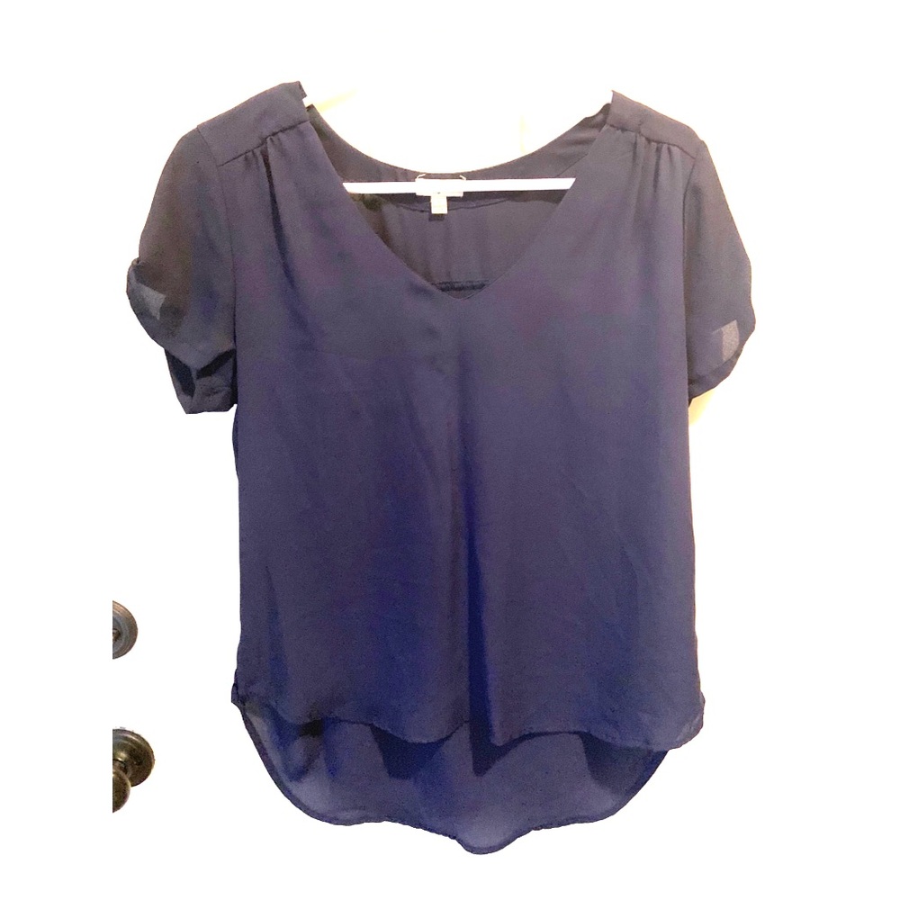 Navy Blouse